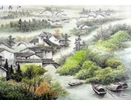 彩铅初学者临摹中国画