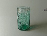 彩铅手绘超写实的可乐玻璃杯子