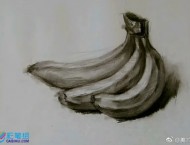 素描画手绘香蕉